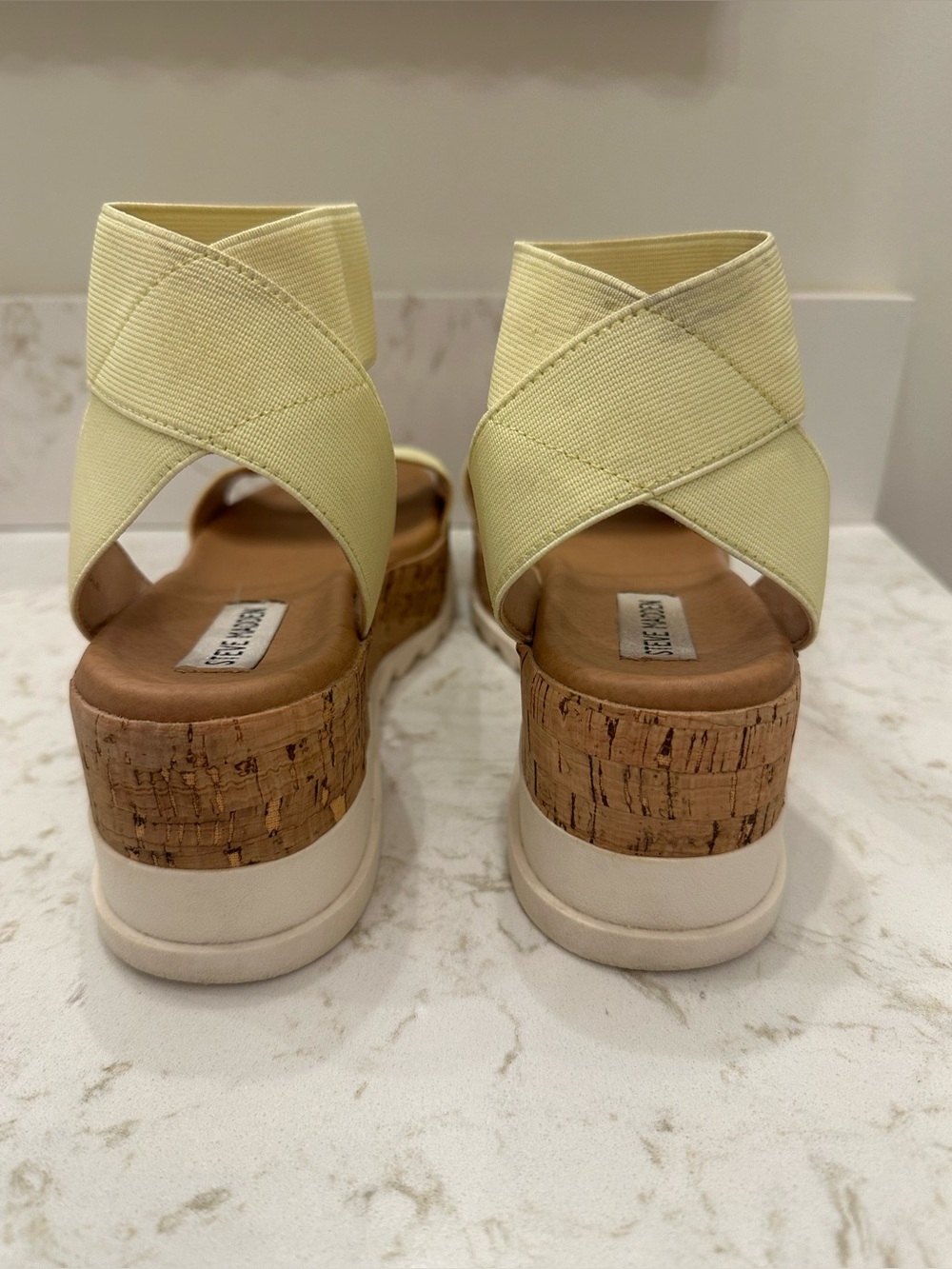 Steve Madden Elba Wedge Sandal 7 - Picture 5 of 9